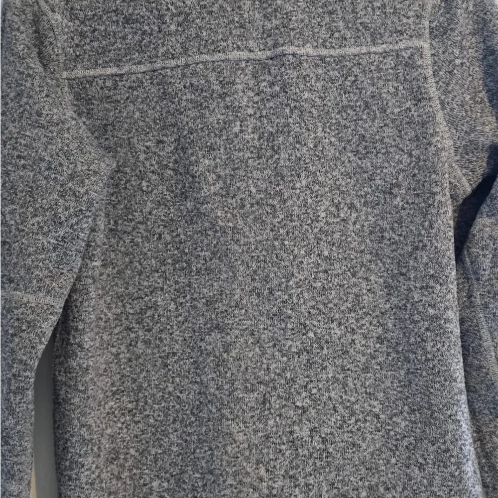 The North Face Heathered Gray Fleece Jacket